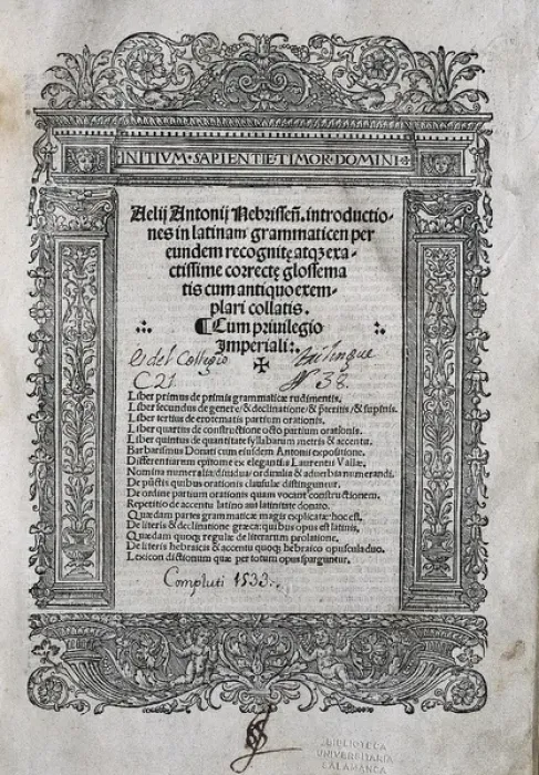 Framed Print : NEBRIJA, Antonio Martinez de Cala, called Antonio