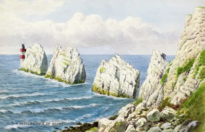 Framed Print : The Needles, Alum Bay, Isle of Wight Framed Print : The Needles, Alum Bay, Isle of Wight