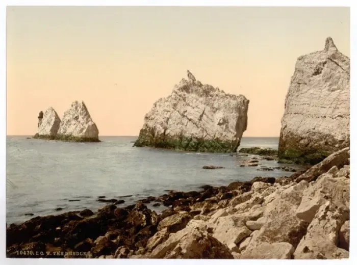 Framed Print : The Needles, I. Isle of Wight, England Framed Print : The Needles, I. Isle of Wight, England
