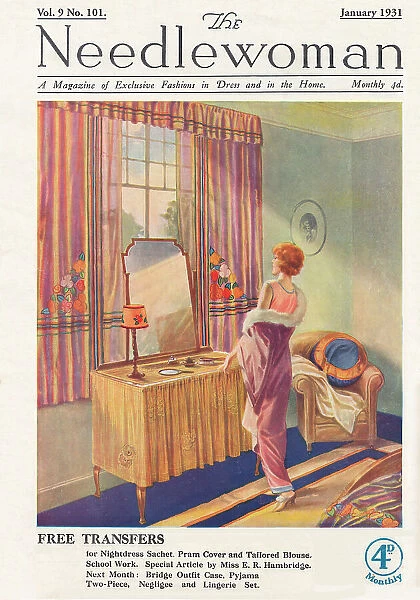 The Needlewoman cover January 1931