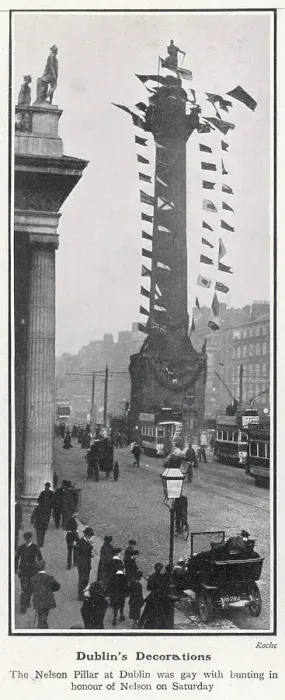 Framed Print : The Nelson centenary celebrations in Dublin 1905 Framed Print : The Nelson centenary celebrations in Dublin 1905