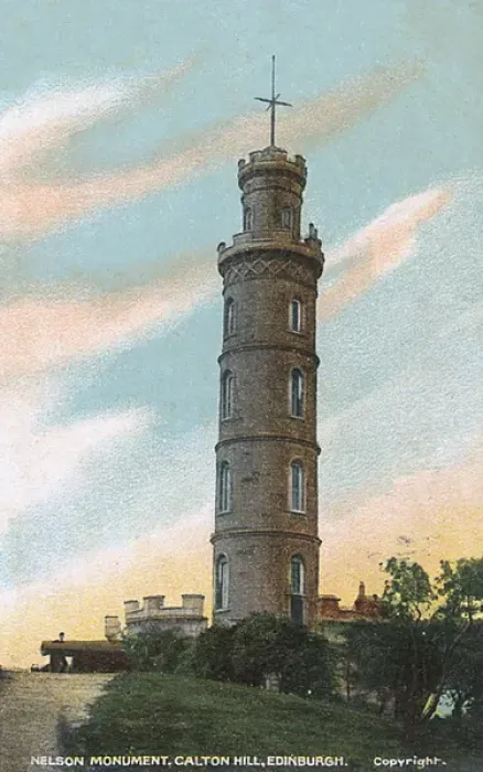 Framed Print : Nelson Monument on Carlton Hill, Edinburgh Framed Print : Nelson Monument on Carlton Hill, Edinburgh