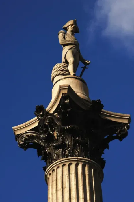 Framed Print : Nelsons Column (1840-1843). Trafalgar Square. London Framed Print : Nelsons Column (1840-1843). Trafalgar Square. London