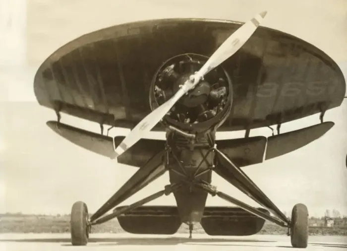 Framed Print : Nemeth Umbrellaplane aka Roundwing Framed Print : Nemeth Umbrellaplane aka Roundwing