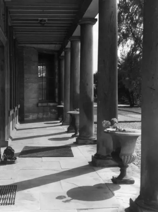Framed Print : Neo Classical Colonnade Framed Print : Neo Classical Colonnade