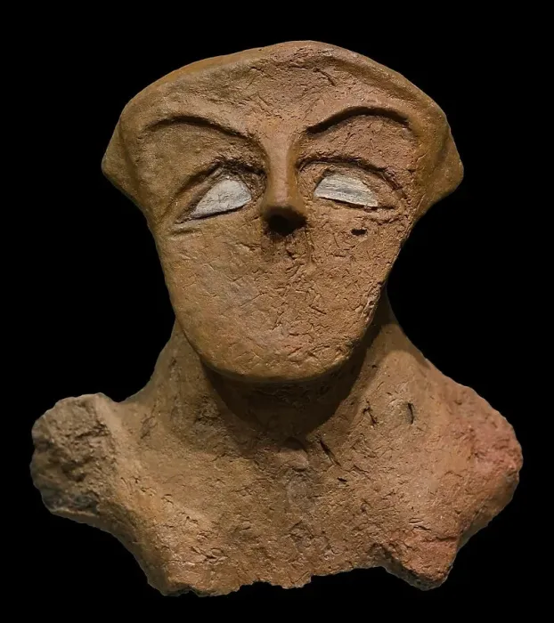 Framed Print : Neolithic. 6th millennium BC. Anthropomorphic Framed Print : Neolithic. 6th millennium BC. Anthropomorphic