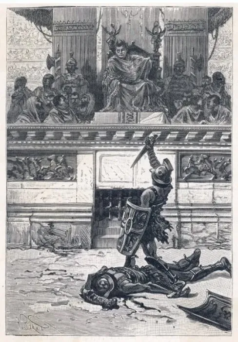 Framed Print : Nero at the Games