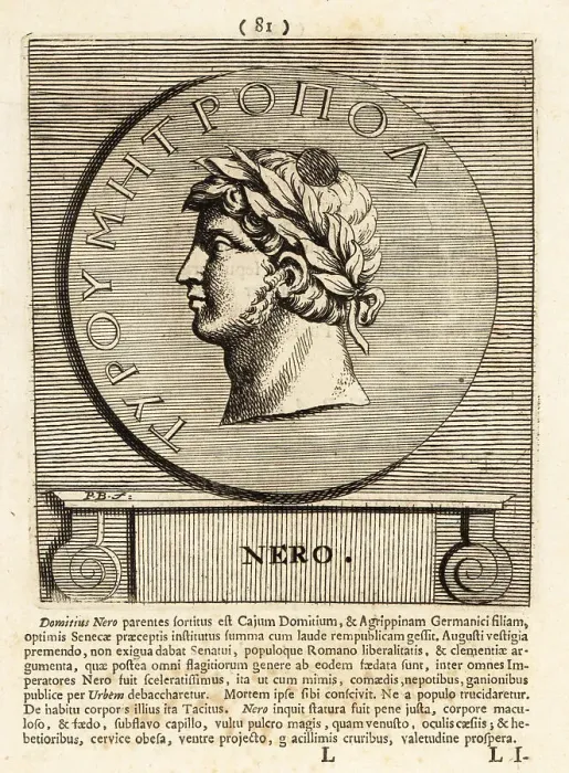 Framed Print : Nero, Roman Emperor Framed Print : Nero, Roman Emperor