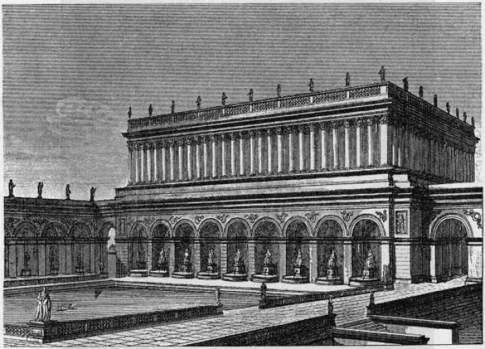 Framed Print : Neros Golden Palace Framed Print : Neros Golden Palace