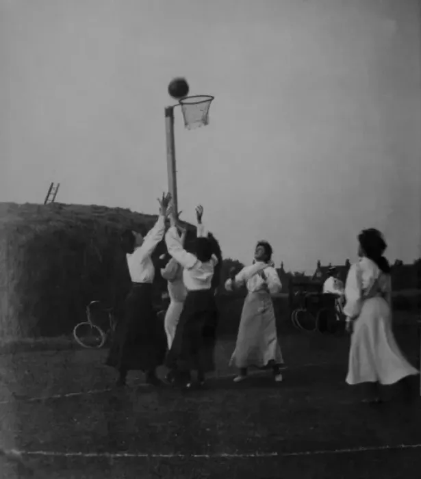 Framed Print : Netball shot Framed Print : Netball shot