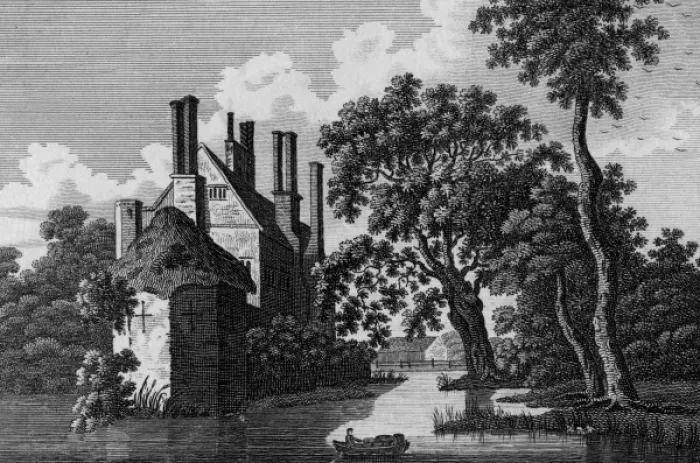 Framed Print : Nether Hall, Essex Framed Print : Nether Hall, Essex
