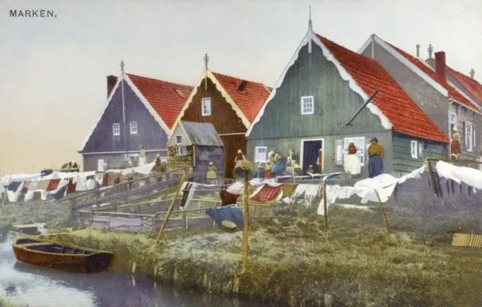 Framed Print : The Netherlands - Marken Framed Print : The Netherlands - Marken