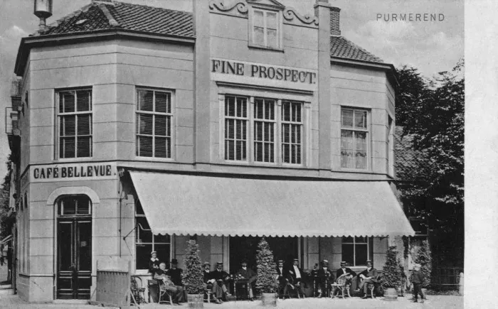 Framed Print : Netherlands - Purmerend - Cafe Bellevue Framed Print : Netherlands - Purmerend - Cafe Bellevue