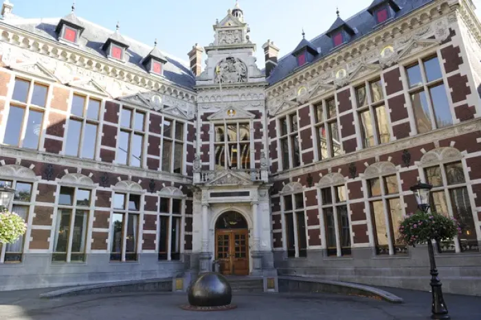 Framed Print : Netherlands. Utrecht. Old building of the University. Academ Framed Print : Netherlands. Utrecht. Old building of the University. Academ