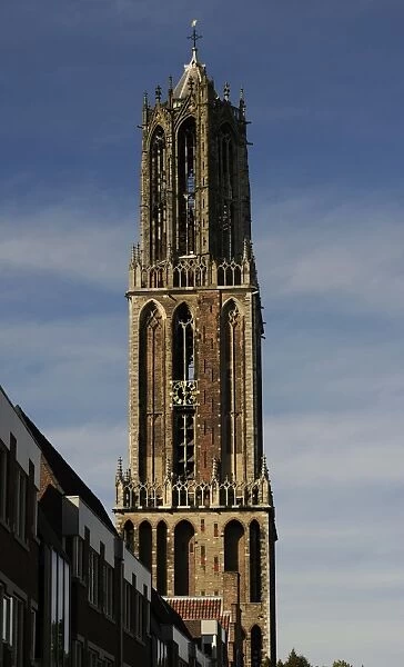 Netherlands. Utrecht. St. Martins Cathedral. Dom Tower. 14t