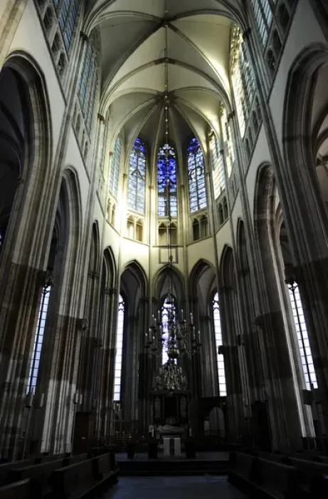 Framed Print : Netherlands. Utrecht. St. Martins Cathedral. Gothic. Interi Framed Print : Netherlands. Utrecht. St. Martins Cathedral. Gothic. Interi