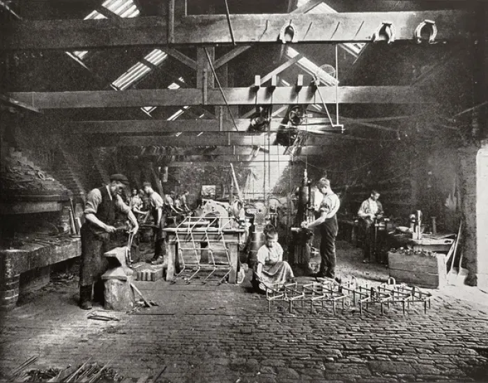 Framed Print : Netherton Reformatory - Smithy Framed Print : Netherton Reformatory - Smithy