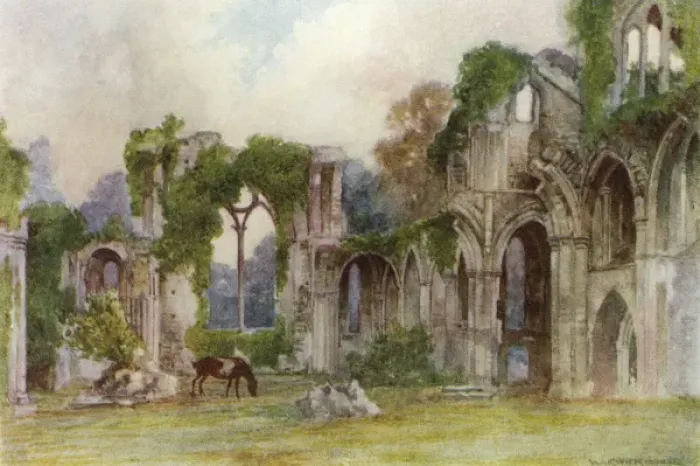 Framed Print : Netley Abbey / East Window Framed Print : Netley Abbey / East Window