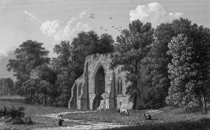 Framed Print : Netley Abbey, Hampshire Framed Print : Netley Abbey, Hampshire