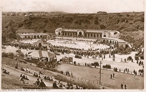 New Bathing pool, Scarborough, North Yorkshire