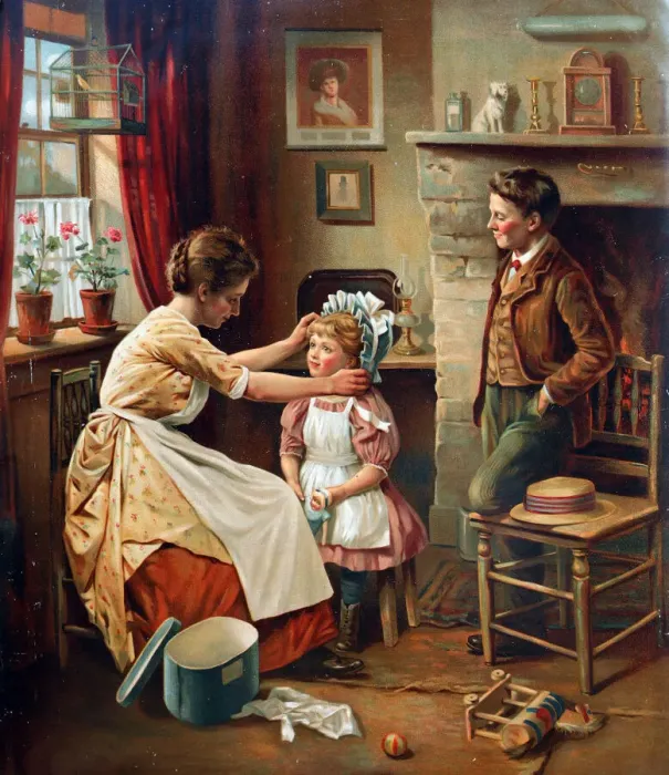 Framed Print : The New Bonnet Framed Print : The New Bonnet