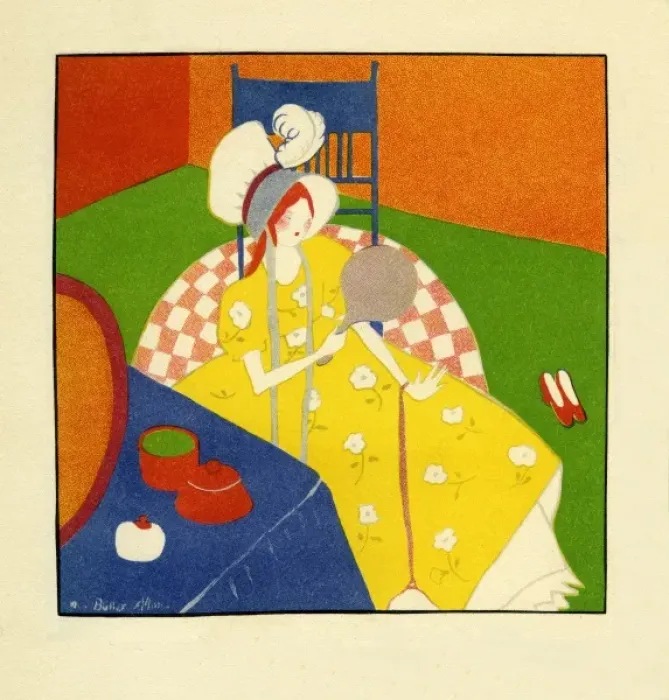 Framed Print : New bonnet by Marguerite Buller Allan Framed Print : New bonnet by Marguerite Buller Allan