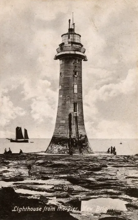 Framed Print : New Brighton, Merseyside - The Lighthouse from the Pier Framed Print : New Brighton, Merseyside - The Lighthouse from the Pier