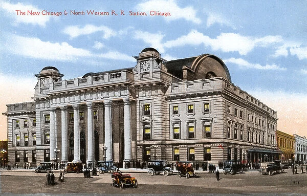 New Chicago & North Western Railroad Station, Chicago, USA