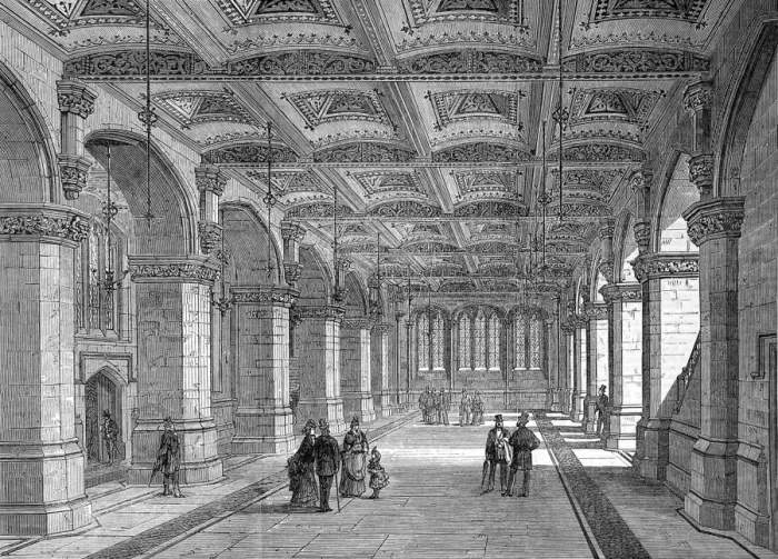 Framed Print : The New City Museum, Guildhall, London, 1872 Framed Print : The New City Museum, Guildhall, London, 1872