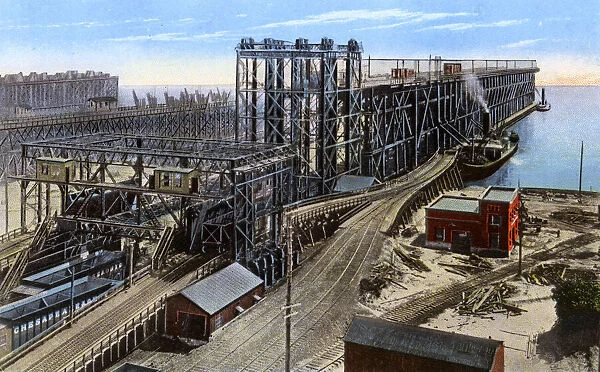 New Coal Pier No. 9, Newport News, Virginia, USA