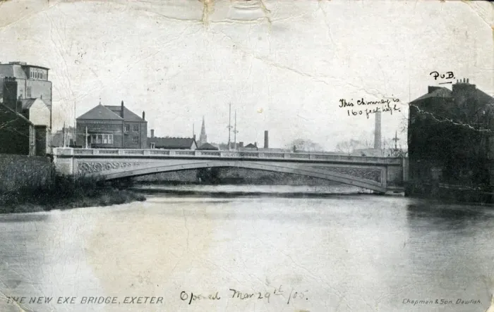 Framed Print : The New Exe Bridge, Exeter, Devon Framed Print : The New Exe Bridge, Exeter, Devon