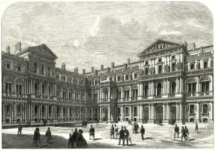 Framed Print : The New Foreign and India Offices - The Quadrangle