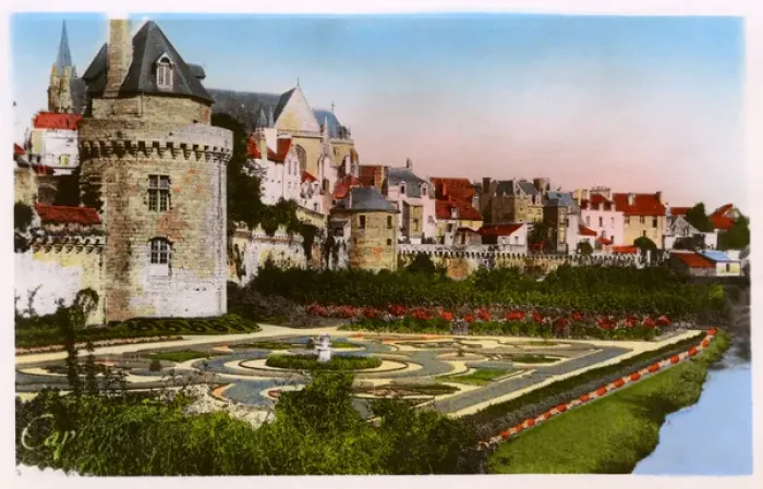 Framed Print : The New Gardens at Vannes, France Framed Print : The New Gardens at Vannes, France