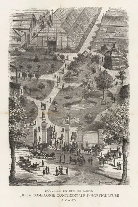 Framed Print : New gate to the gardens of the Continental Framed Print : New gate to the gardens of the Continental