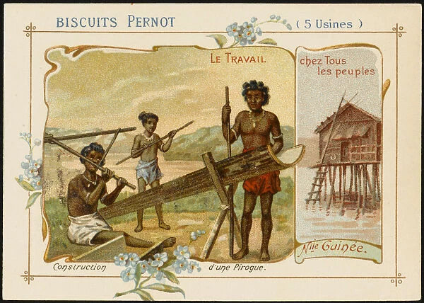 New Guinea - Pirogue