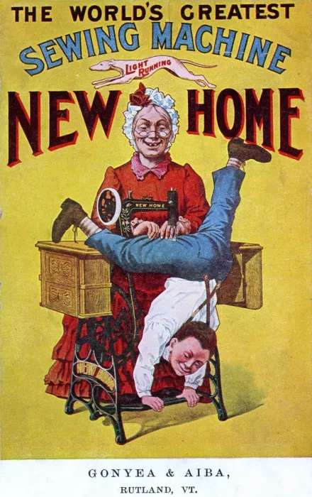Framed Print : NEW HOME SEWING MACHINE Framed Print : NEW HOME SEWING MACHINE
