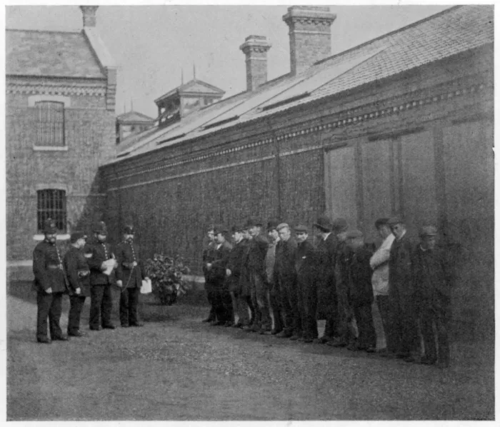 Framed Print : New inmates arrive Framed Print : New inmates arrive