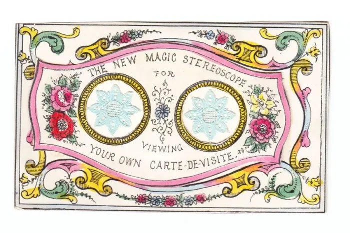 Framed Print : New magic stereoscope for viewing carte de visite Framed Print : New magic stereoscope for viewing carte de visite