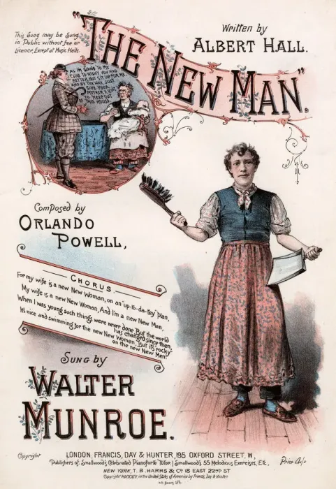 Framed Print : The New Man by Albert Hall and Orlando Powell