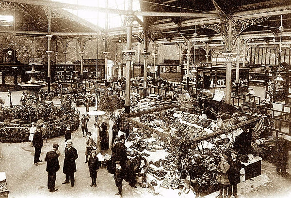 The new Market, St. Helier, Jersey, early 1900s