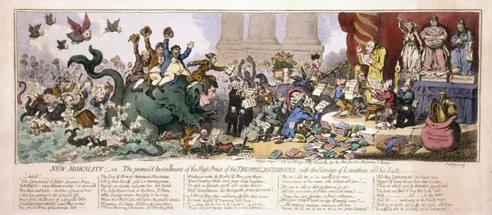 Framed Print : New morality; or The promis d installment of the high-priest Framed Print : New morality; or The promis d installment of the high-priest