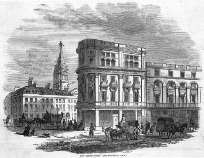 Framed Print : New Oxford Street Framed Print : New Oxford Street