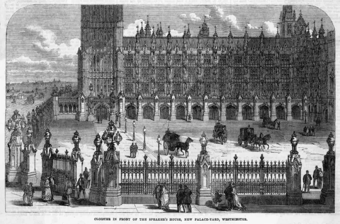 Framed Print : New Palace Yard Framed Print : New Palace Yard