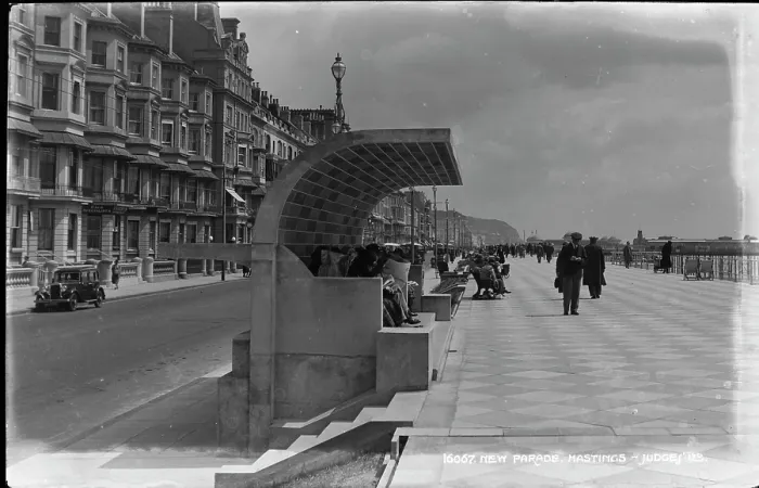 Framed Print : New Parade, Hastings Framed Print : New Parade, Hastings