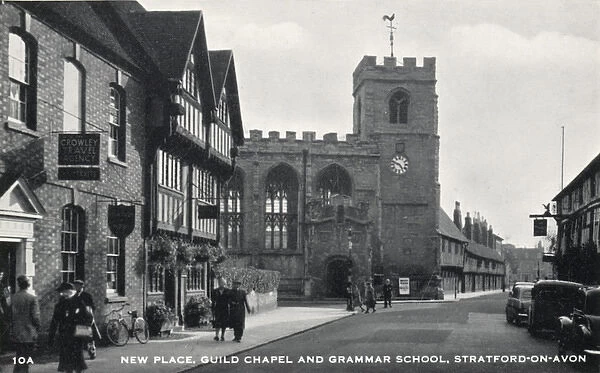 New Place, Guild Chapel and Grammar School, Stratford
