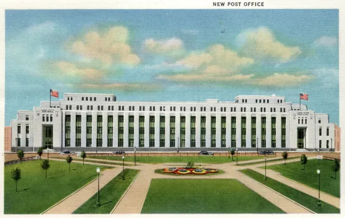 Framed Print : New Post Office, Minneapolis, Minnesota, USA Framed Print : New Post Office, Minneapolis, Minnesota, USA