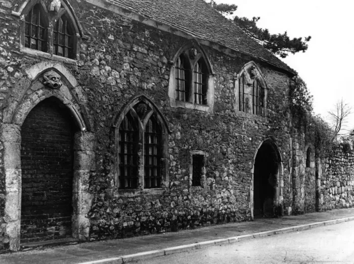 Framed Print : New Romney Priory Walls Framed Print : New Romney Priory Walls