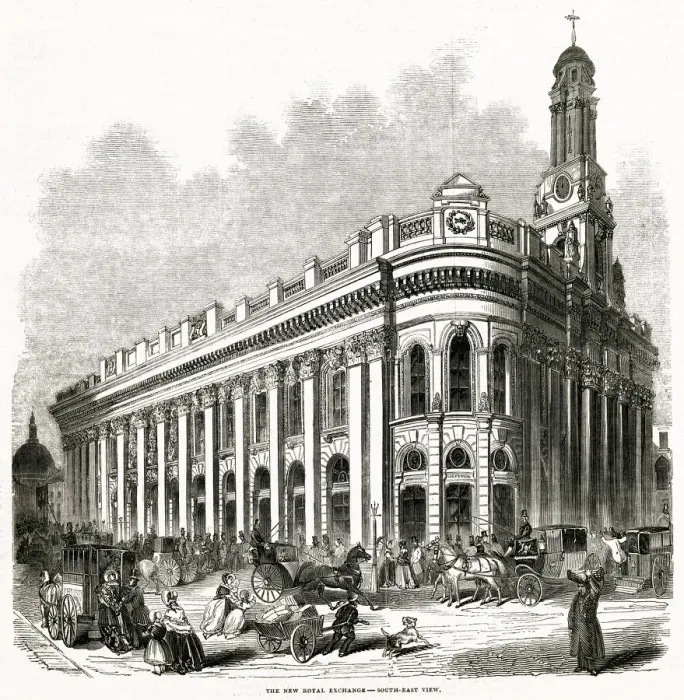 Framed Print : New Royal Exchange, London Framed Print : New Royal Exchange, London