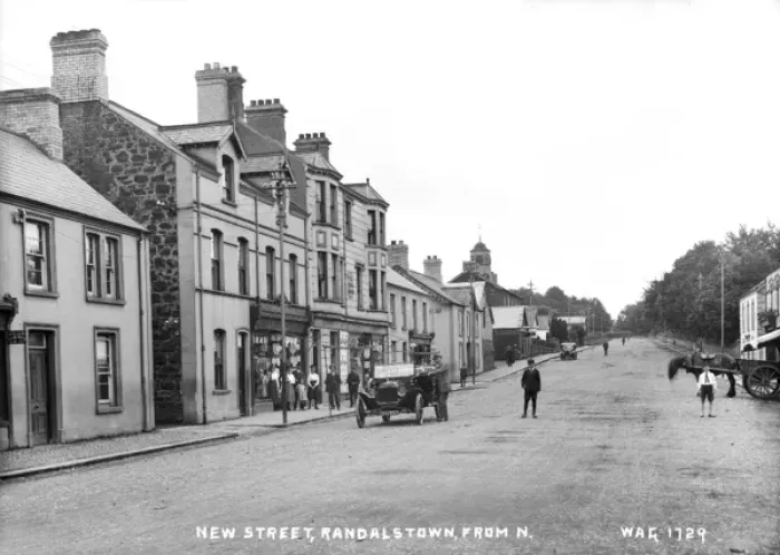 Framed Print : New Street, Randalstown Framed Print : New Street, Randalstown