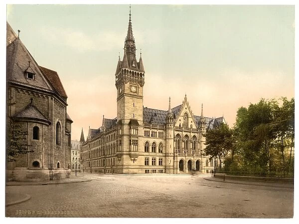 New town hall, Brunswick (i. e. Braunschweig), Germany